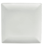 FLAT SQUARE PLATTER 23 CM