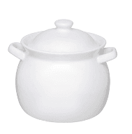 POT BELLY BOWL W/LID BIG